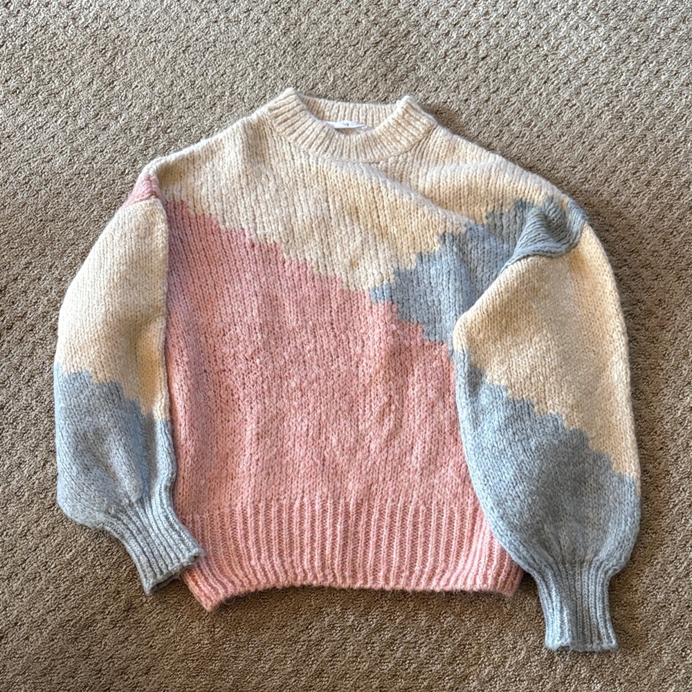 MNG Women’s Color Block Sweater